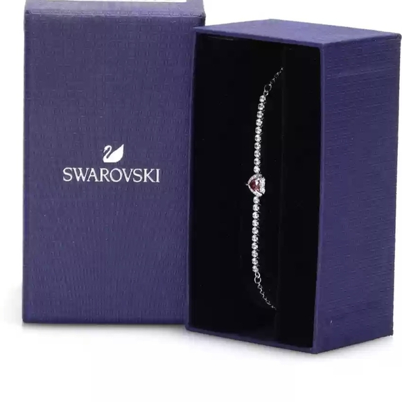 Swarovski Rhodium Plated One Bracelet - Picture 1 of 3